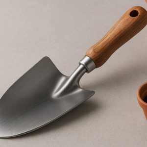 Stainless Steel Garden Trowel Heavy Duty Hand Shovel Ergonomic Wooden Handle Digging Tool For Planting Weeding Flower Pot