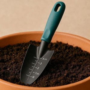 Graduated Plastic Garden Trowel Depth Measurement Scale Hand Shovel Lightweight Seedling Transplanter Tool Potting Soil