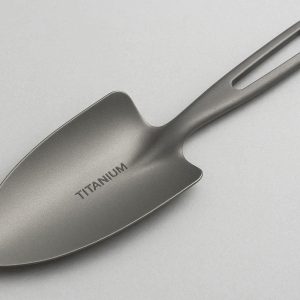 Titanium Alloy Garden Trowel Ultra Lightweight Backpacking Hand Shovel Survival Trowel Tool For Wilderness Camping Hiking