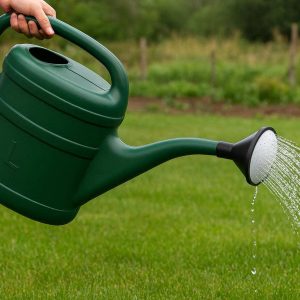 Extra Large Watering Can High Capacity Plastic Garden Water Jug Removable Sprinkler Rose For Outdoor Farm Lawn